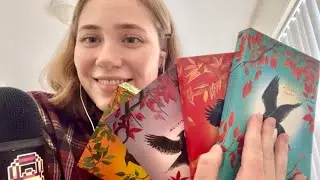 ASMR unboxing hunger games deluxe box set!!!