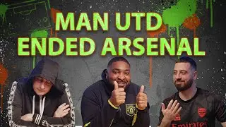 MAN UNITED SILENCES THE EMIRATES! | Arsenal Title Hopes GONE? | Subbed Off Early