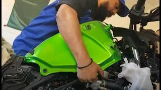 INSTALAR TANQUE de gasolina Kawasaki versys 300