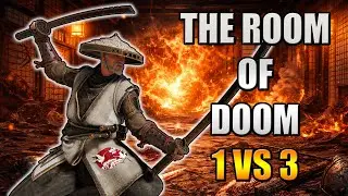 Aramusha runs in a ROOM with 3 Gankers | For Honor