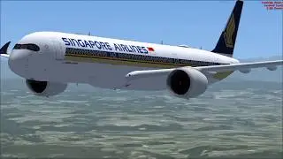 Singapore Airlines - ​Airbus A350-900 - FSX MOD