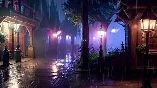 Rainstorm in the Medieval City: 3-Hour Immersive Soundscape of Ambient Rainfall