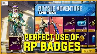 M7 ROYALE ADVENTURE & RP TREASURE OPENING🔥| HOW TO GET MORE AIR DROPS IN ROYALE ADVENTURE🔥 #spin