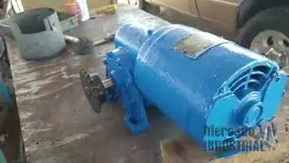 Motorreductor de 1/2 hp relaci&oacute;n 40:1