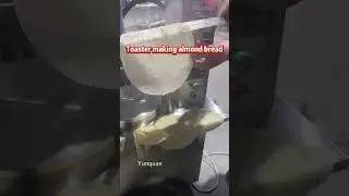 Toaster for making almond bread with adjustable thickness#pancake maker #pan press