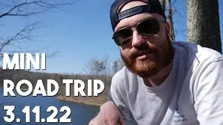 Man takes video of himself in front of water (Multiple Locations)