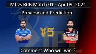IPL 2021  MI vs RCB: Match 1, Match Prediction &ndash; Who will win today&rsquo;s match? - MI break the Jinx?