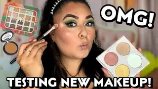 TESTING *NEW* MAKEUP // INCLUDING SOME PROFUSION FINDS!