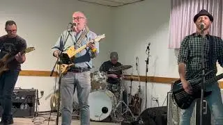 Redhead Mack Band playing Pick It Up at East Coulee Springfest, May 5 2023