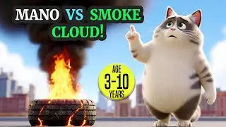 Episode 7   Mano vs Smoke Clouds 🌍 | Air Pollution Awareness for Kids