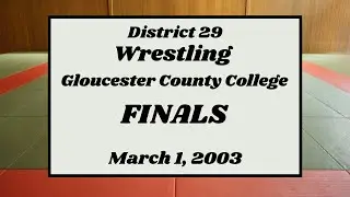 2003 District 29 High School Wrestling Finals
