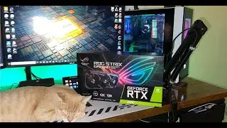 ASUS ROG STRIX RTX 3080 OC Unboxing & Install