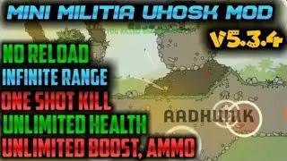 Mini militia one shot kill mod version 5.3.4 ( link in Description)
