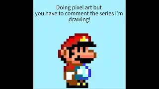 Making Pixel Art then you have to guess it!