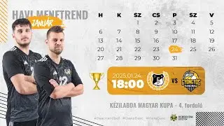 2025.01.24. DEAC-HE-DO B Braun Gyöngyös /Magyar Kupa 4. forduló/