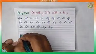 English Cursive Writing Tutorial | Easy Handwriting tutorial for kids and beginners 