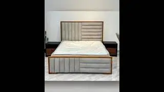 Simple Cushion Bed Design | Modern & Comfortable Style