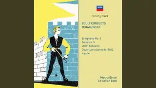 Tchaikovsky: Suite for Orchestra No. 3 in G Major, Op. 55, TH 33: IV. Tema con variazioni