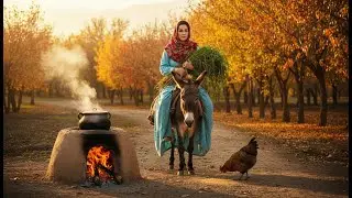 🐴🧱 Adventure Behind the Mountain with Donkeys: A Challenging Journey to Build Our House!