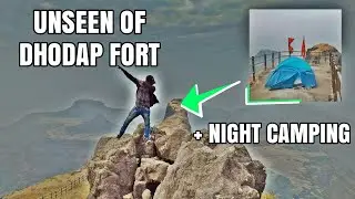 DHODAP FORT : Night Camping Treck || DEATH KISS || First Night treck Vlog of #DhodapFort #NightCamp
