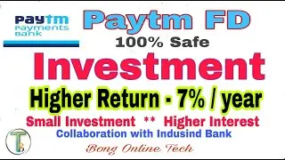 How To Create Fixed Deposit In Paytm | 7% Interest/yr | Paytm Fixed Deposit Invest and Interest Rate
