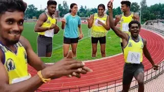 26th National deaf senior sports championship kerala 4x100 mixed Tamilnadu team My india power😏mani💪