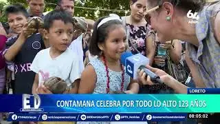 Contamana cumple 123 años de fundación: la perla de la selva canta y baila en su aniversario