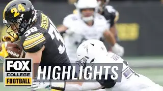 Iowa vs. Northwestern | FOX COLLEGE FOOTBALL HIGHLIGHTS