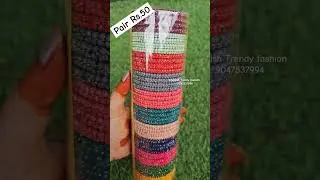 Fancy Bangles just Rs.50 | Salem wholesale fancy store #imitationjewellery #Trendy #latest #online