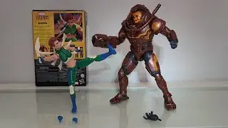 Marvel Legends Series Nemesis BAF toy review & Marrow (X-MEN) @marvel 