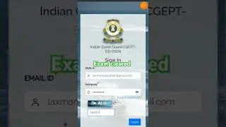 ICG Navik GD 2/2024 Exam Cleared Again✅ #icg_result #icgacexam
