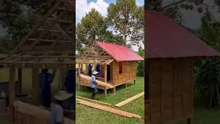 Rebuilding this abandoned house in the countryside.