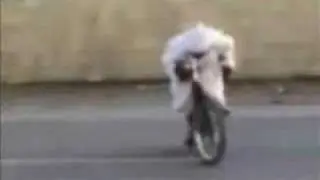 Bicycle burn out