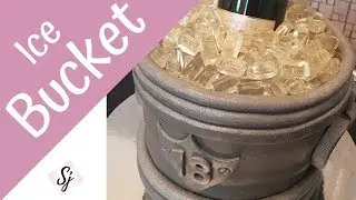 ICE BUCKET CAKE!! With Moet Champagne!!