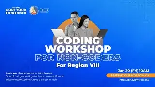 Code Your Future: 40-mins Coding Workshop for Non-Coders for Region VIII