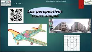 Cours les perspectives - cours construction m&eacute;canique - bac / bac pro
