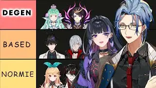 NIJISANJI EN NORMIE TO DEGENERATE TIER LIST w/Meloco【NIJISANJI EN | Hex Haywire】