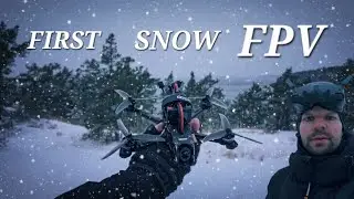 GepRC Vapor D5 | First Flight In Snow FPV