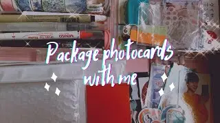 Package kpop photocards with me | Exo Kai solo group order |