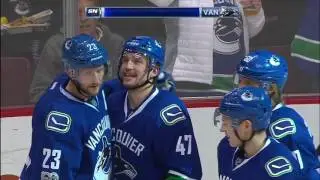 Baertschi steals, fakes, dekes and beats Greiss