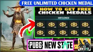 PUBG NEW STATE FREE CHICKEN MEDAL | HOW TO GET FREE CHICKEN MEDAL IN PUBG NEW STATE ME CHICKEN MEDAL