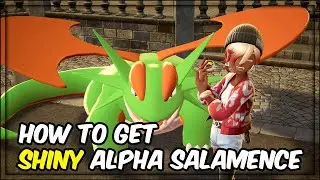 How To Get Shiny  ALPHA SALAMENCE In Pokemon Legends ZA