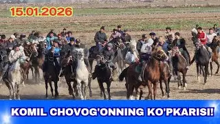 Sariosiyo tumanida Komil chovog'onning ko'pkarisi! Farzandlari Kamronjon va Kozimjonning ko'pkarisi!