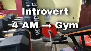 Vlog Day 31 | Introvert Daily Routine | 4 AM Cycling to the Gym | Gym Motivation