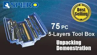 75 PC 5 LAYERS TOOL BOX