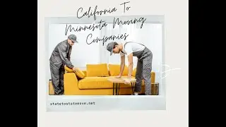 California To Minnesota Moving Companies