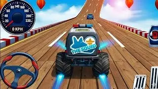 Monster Truck Impossible Tracks Stunts 3D - Android Gamplay 😎 