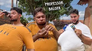 PROFESSOR BALOFA E O FILHO BALOFINHA COMEU O LANCHE DOS ALUNOS 