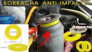 UNBOXING 2 Anel de Absors&atilde;o de Impacto do Prato Superior Torre Do Amortecedor UNIVERSAL ALIEXPRESS