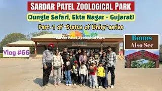 Sardar Patel Zoological Park (Jungle Safari) | Ekta Nagar, Gujarat | Kd Bajaj Films - Vlog #66